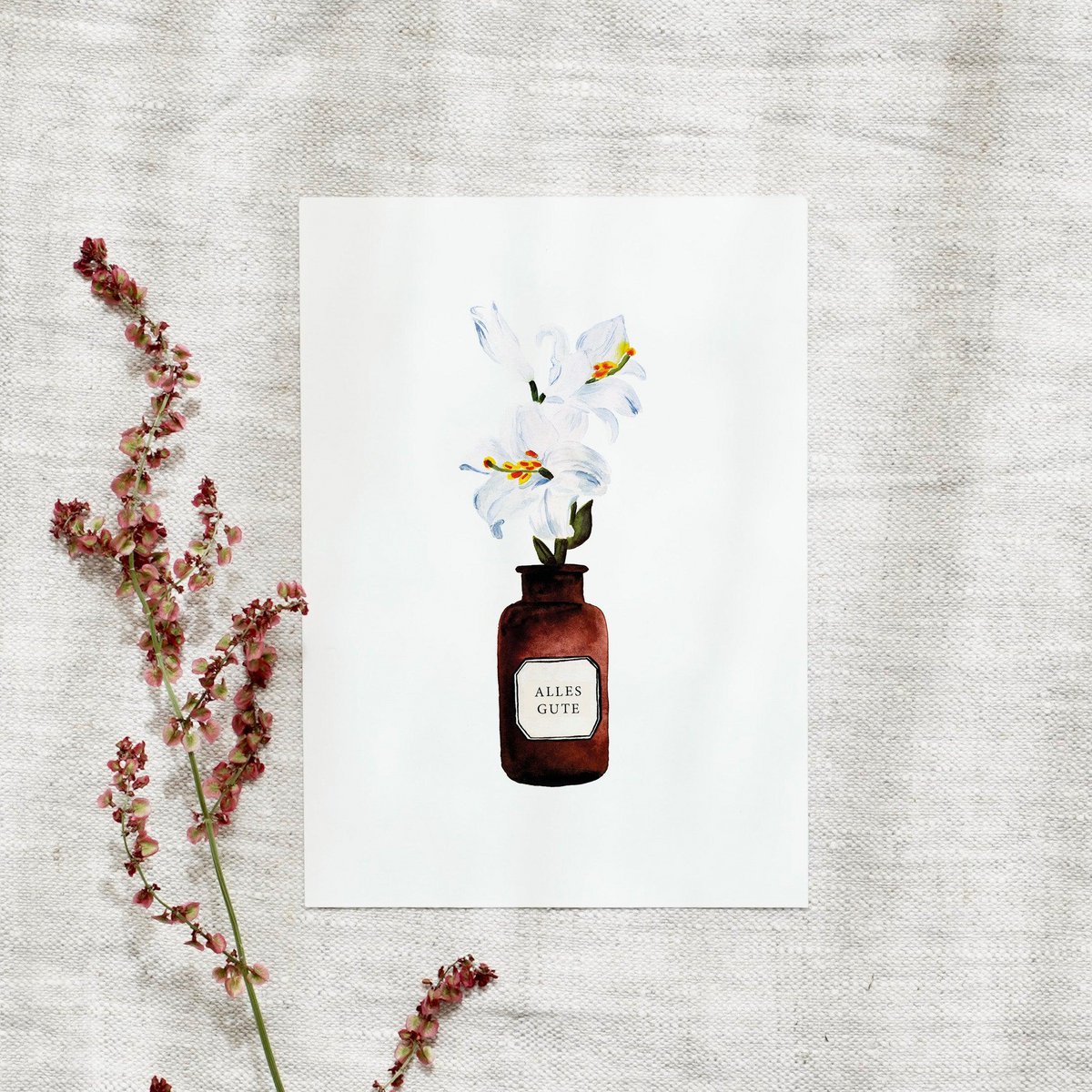 Ansichtkaart - Het allerbeste · Apothekerspot