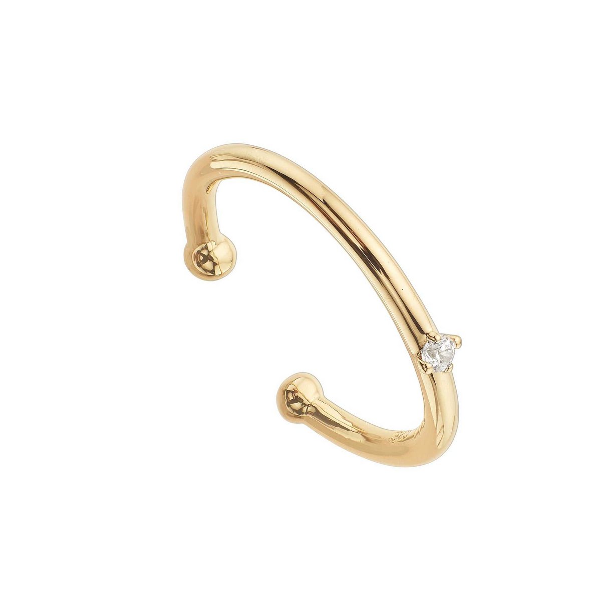 Gold Plated Rheum Ring