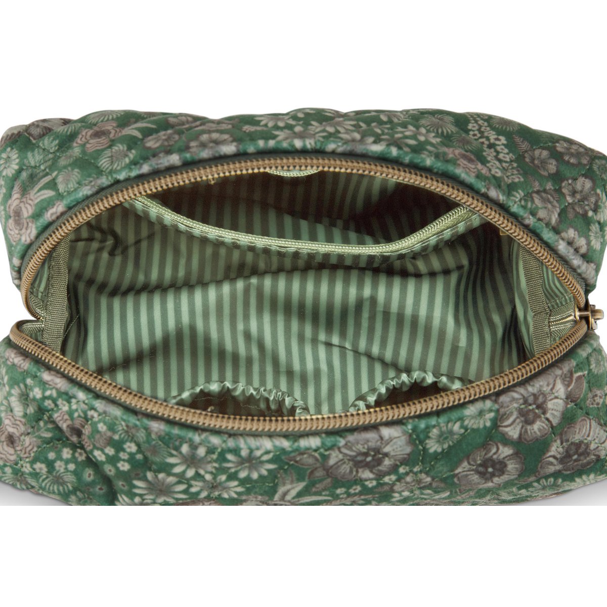Coco Cosmetic Bag Medium Quilted Daisy Dreams Green 21.5x10x10.5cm