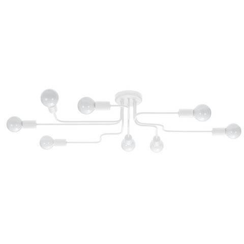 VECTOR 8 white chandelier