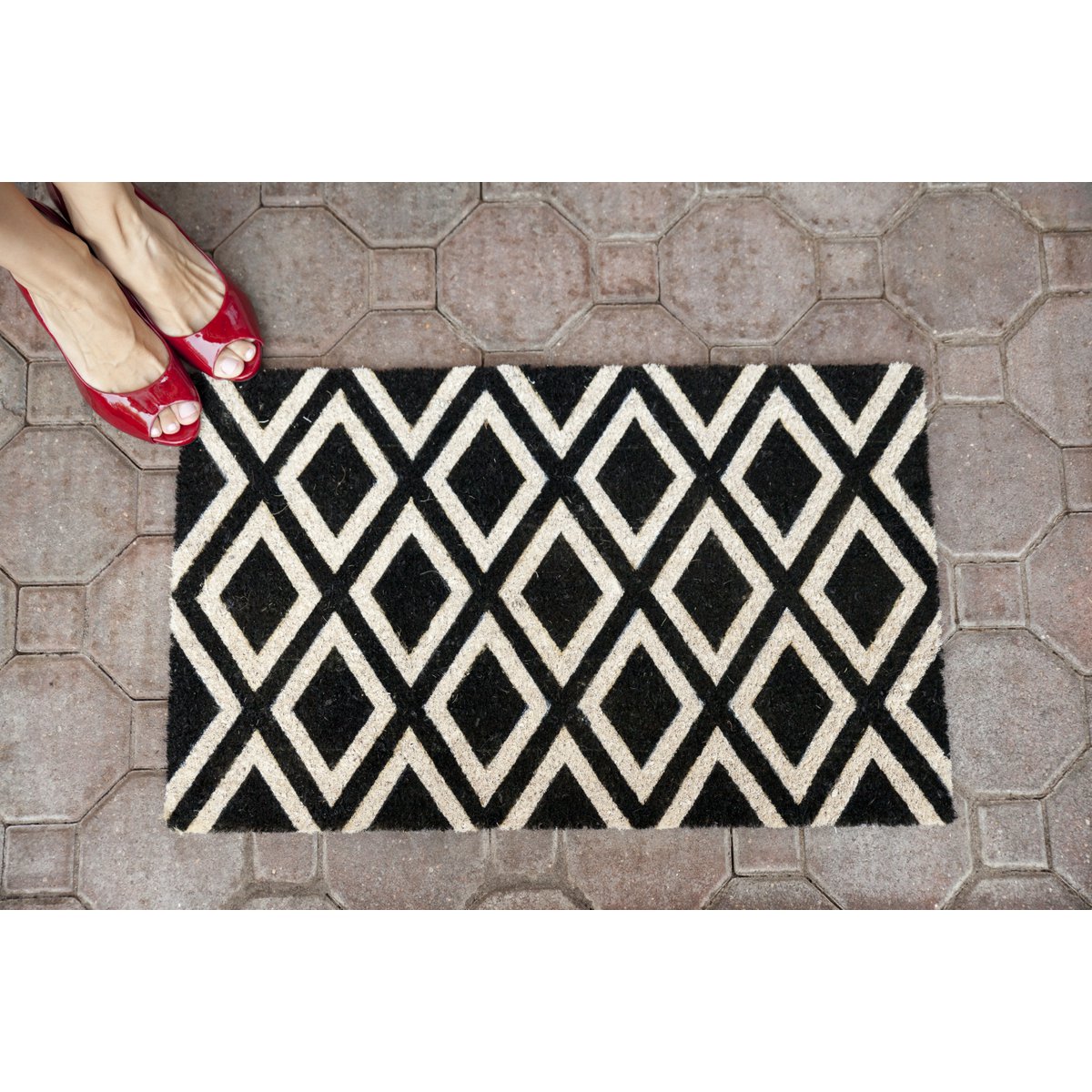 Wycieraczka Rhombi Coir