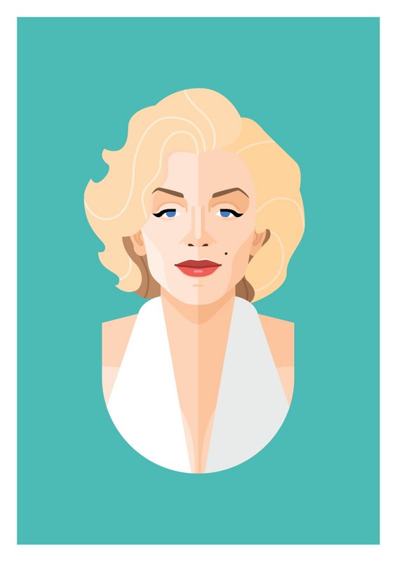 Affiche de Marilyn