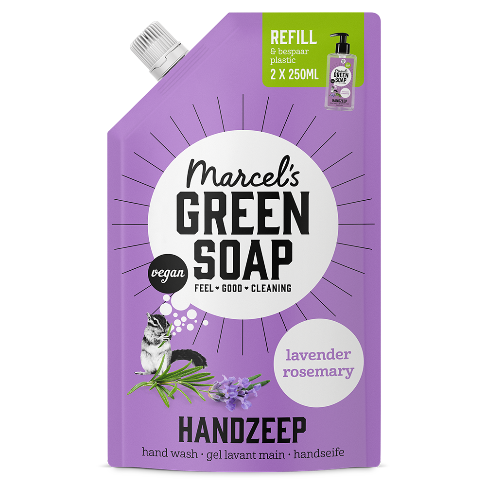 Nachfüllpackung für Handseife Lavendel & Rosmarin