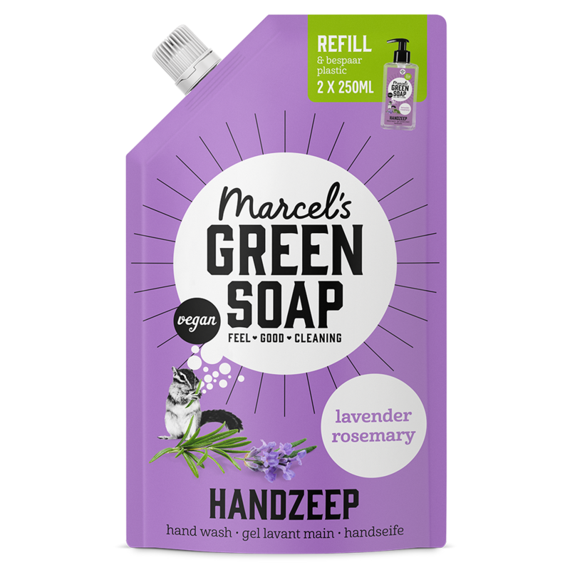 Nachfüllpackung für Handseife Lavendel & Rosmarin