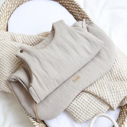 linen baby sleeping bag, baby sleeping sack summer 1 TOG, 1,5 TOG, 2,5 TOG