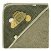 Hooded bath towel chameleon