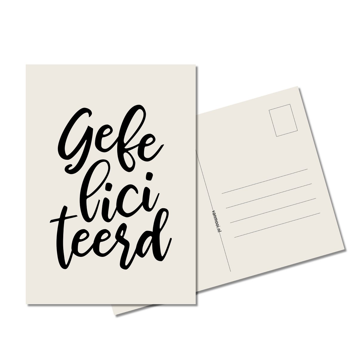 KAART | Gefeliciteerd