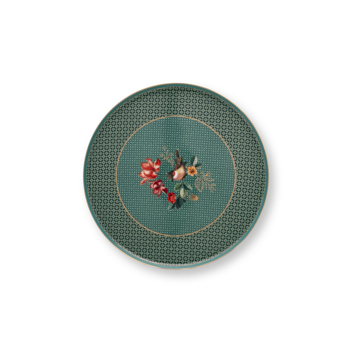 PIP - Winter Wonderland Mini Cake Dish - Green - 21cm