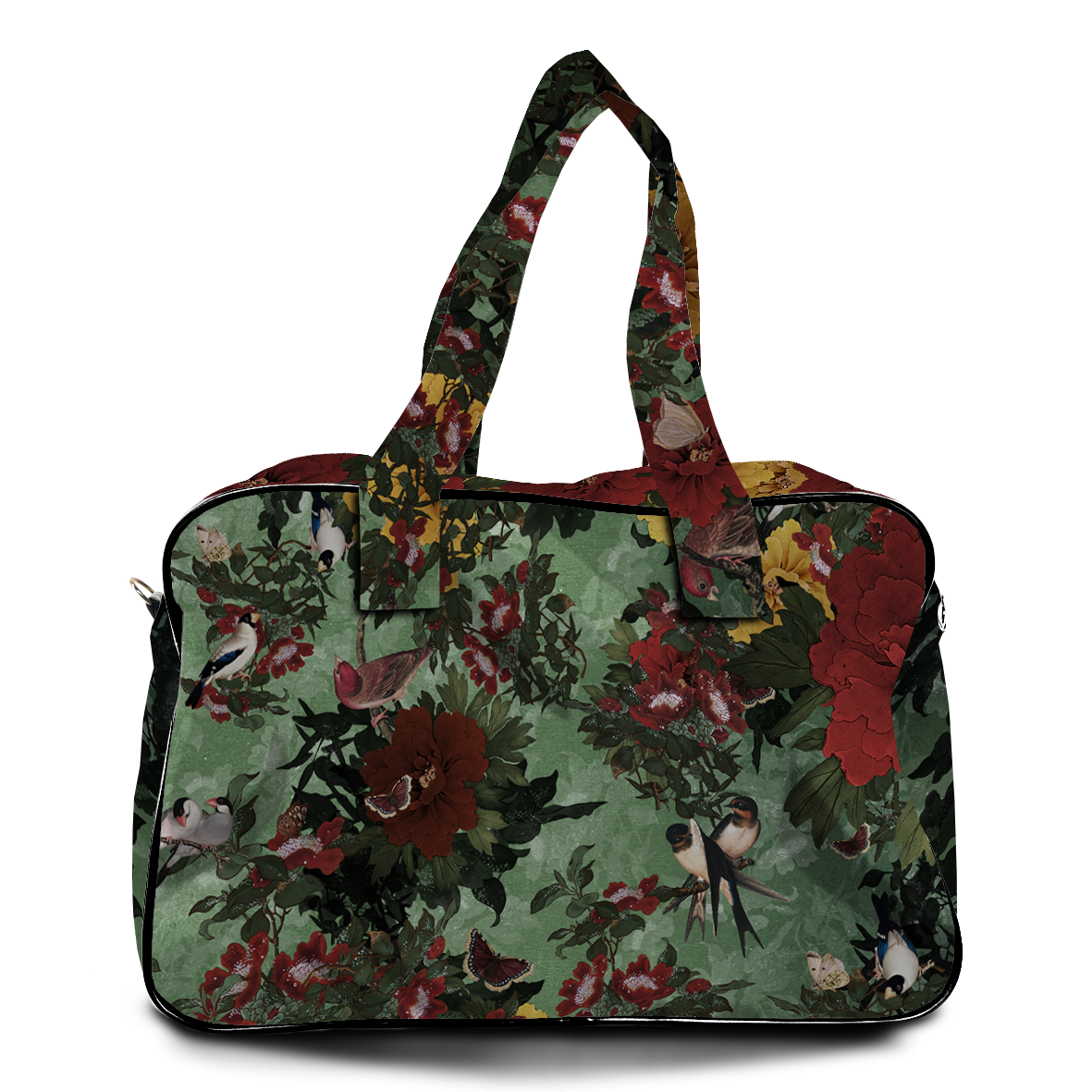 DIE VÖGEL-SAMT-REISETASCHE