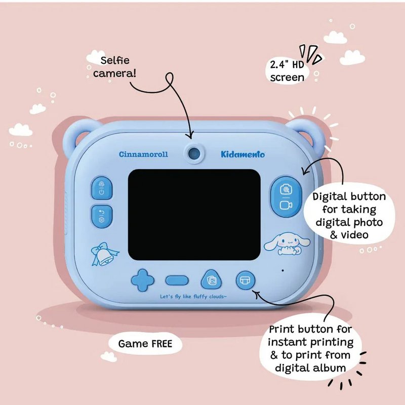Cámara de impresión Sanrio Cinnamoroll