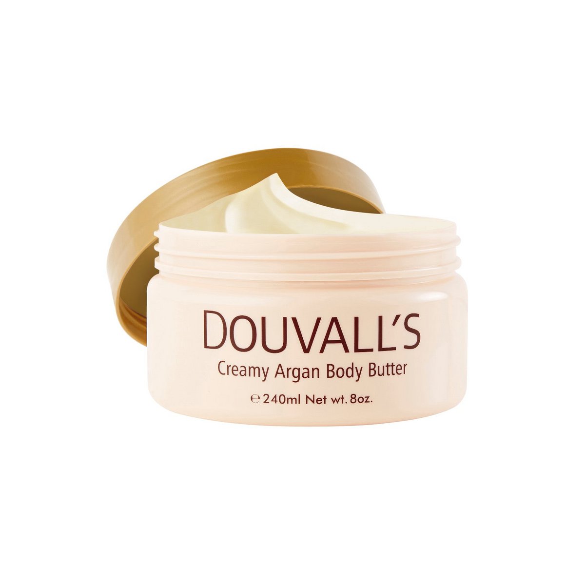 Organic Creamy Argan Body Butter Pink Grapefruit 240ml NEW FORMULA