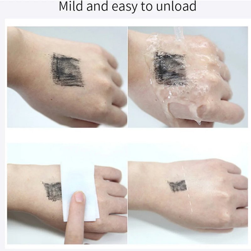 Máscara de pestañas QIBEST negra, máscara de pestañas 4D, pestañas sedosas, alargamiento de pestañas, maquillaje, máscara resistente al agua, cosméticos para ojos con volumen