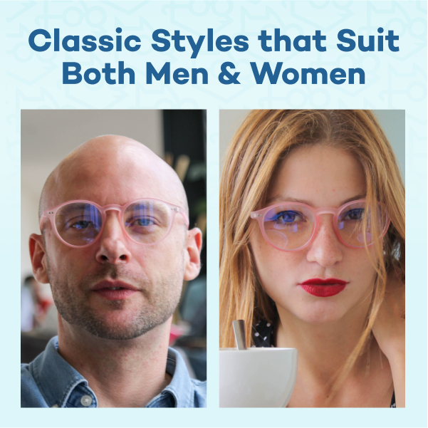 Lennon Blue Light Glasses - Everyday Lens (rose cristal)
