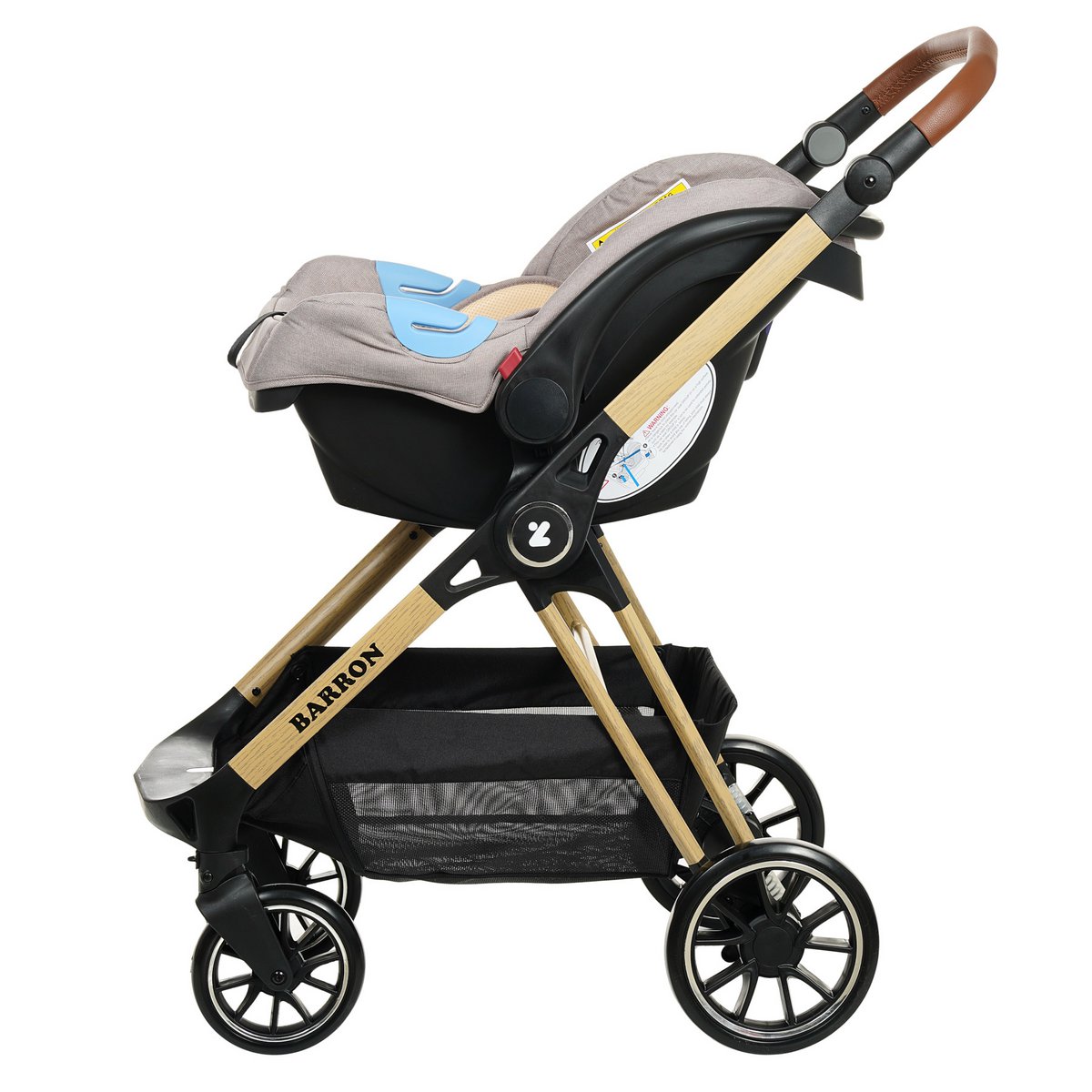 Poussette bébé Barron 3 en 1