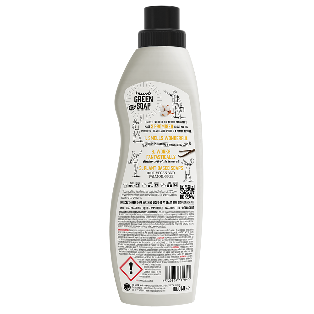 Universal detergent vanilla & cotton