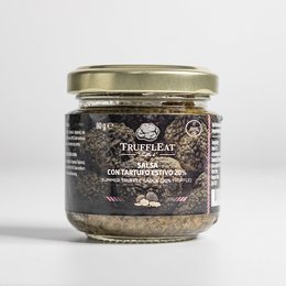 Truffle sauce with summer truffle 20% 80 gr