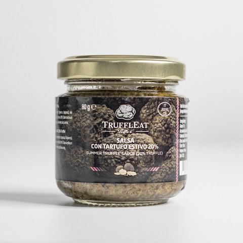 Trüffelsauce mit Sommertrüffel 20 % 80 gr