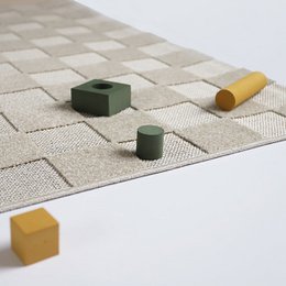 DAMAS L tæppe i moderne design