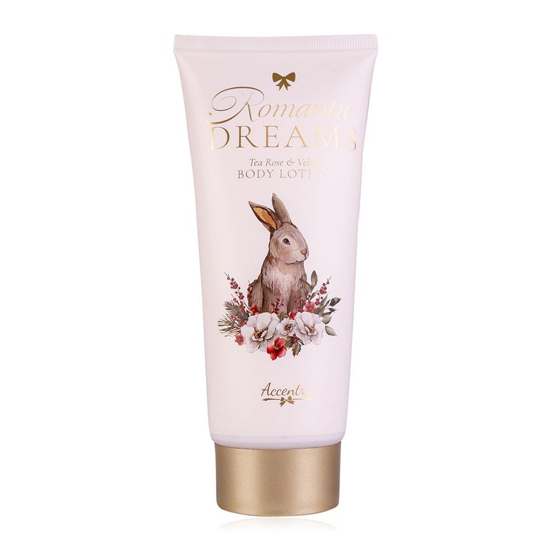 Bodylotion ROMANTISCHE DROMEN, Duft: Tea Rose & Velvet