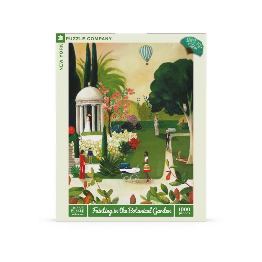New York Puzzle Company Puzzel Fainting in the Botanical Garden - 1000 stukjes