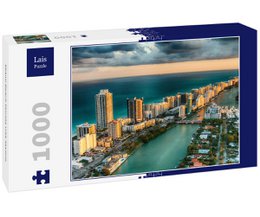 Lais Puzzle Miami Beach Florida USA Skyline 1000 Teile