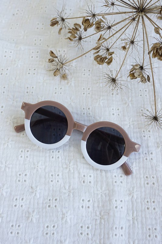 Zonnebril | Sunglasses | Pink - White