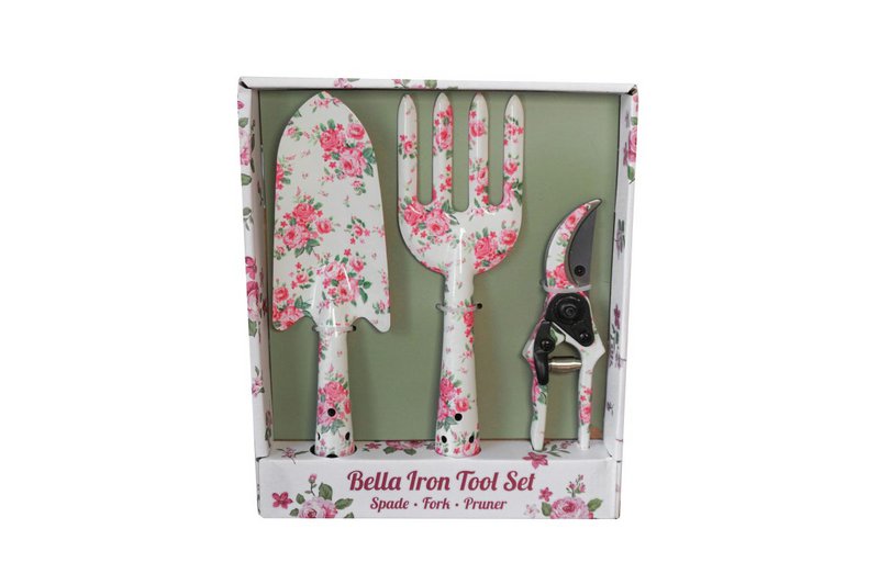 Bella Garden Tool Juego de 3 piezas Isabelle Rose