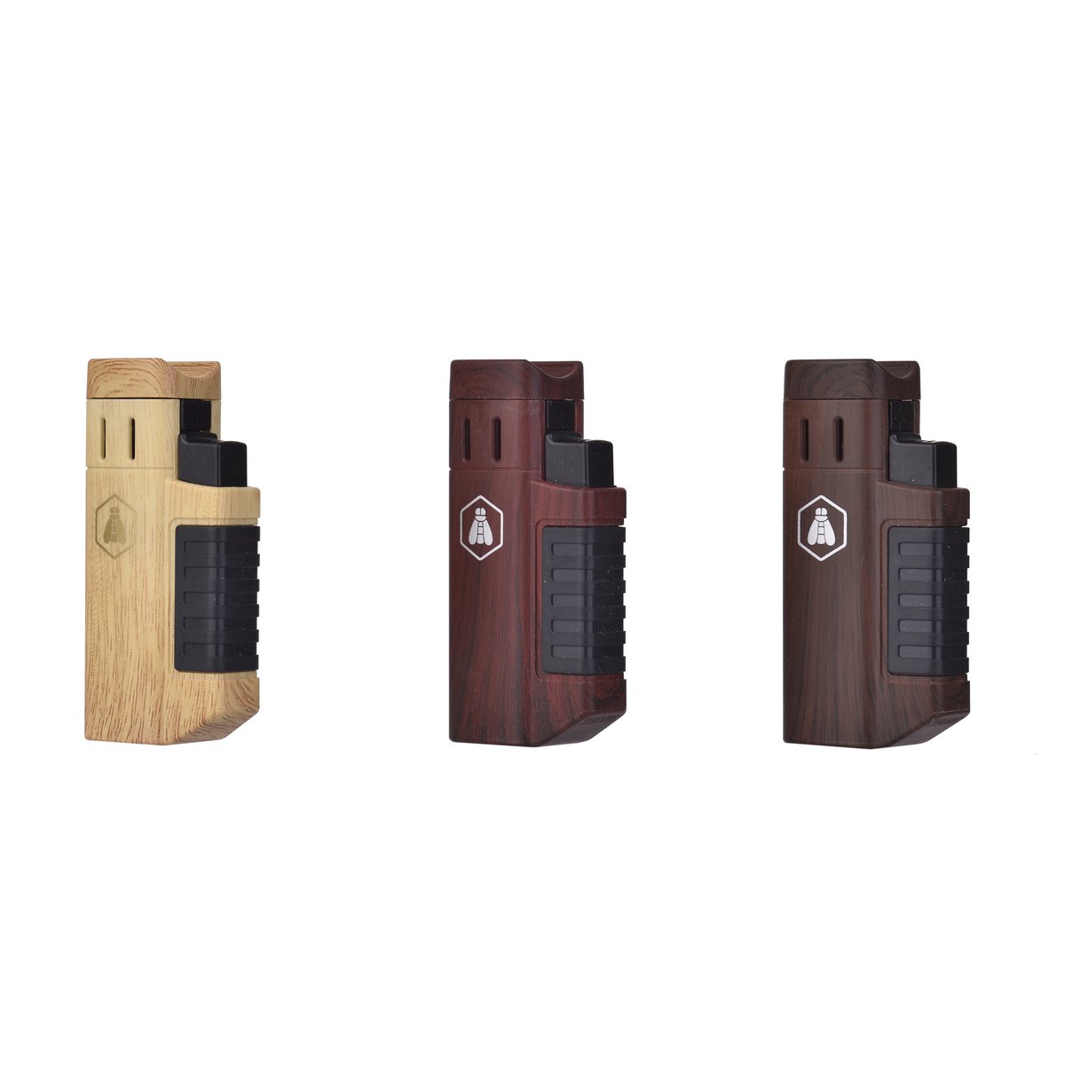 Laguiole Présentoir de 12 briquets triple flamme et support cigare