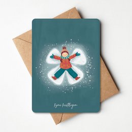 Christmas card | Snow -angel