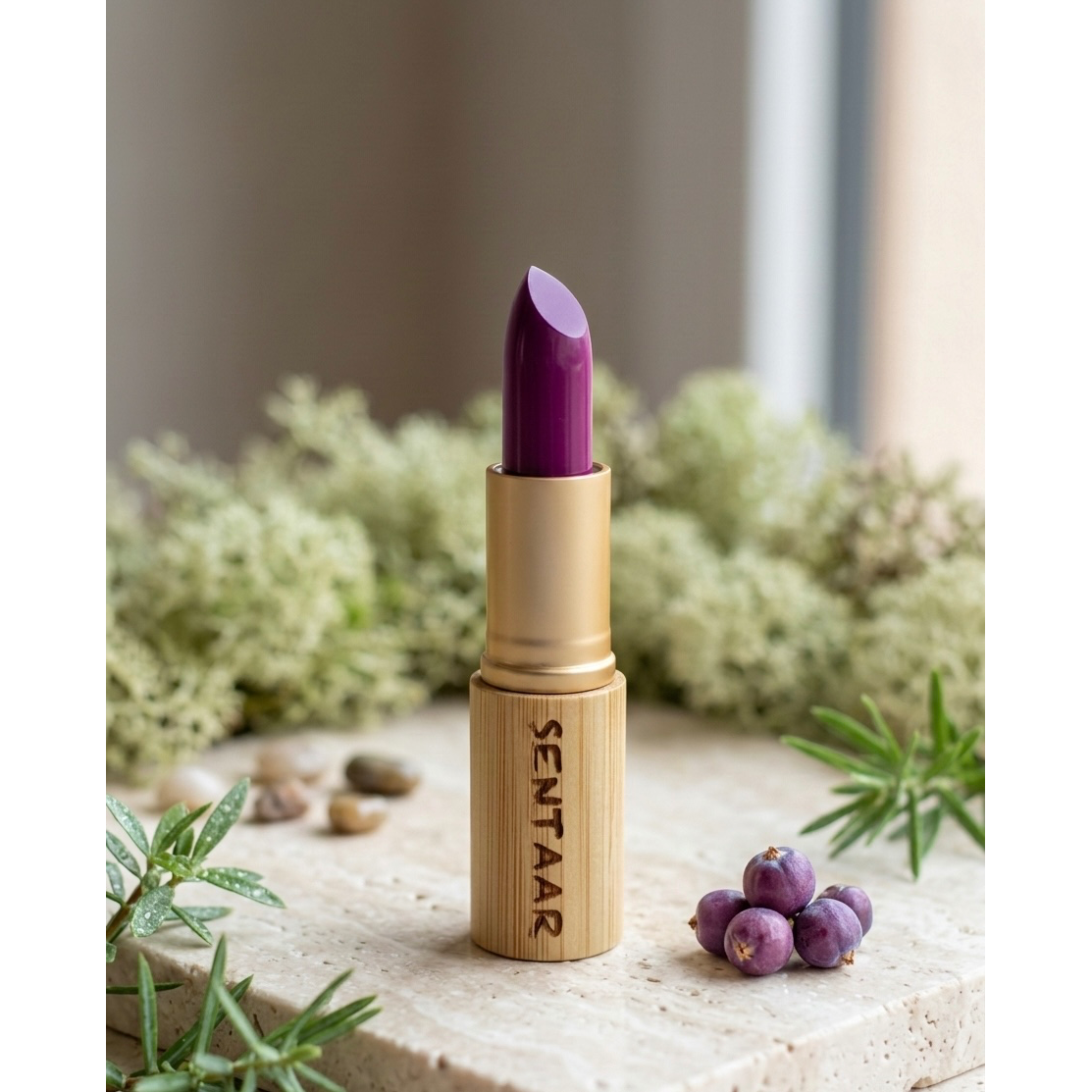 Rouge à Lèvres Minéral Hydratant SPINELLE – Longue Tenue – Sans Mica naturel