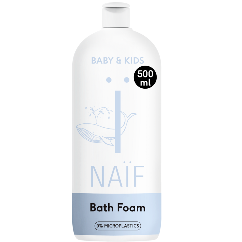 Naïf Verzorgende Badschuim voor Baby & Kids 500ml