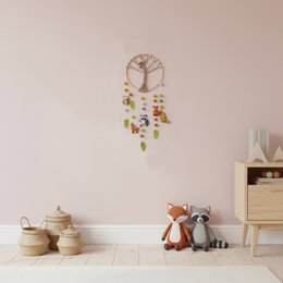 Dream catcher forest animals