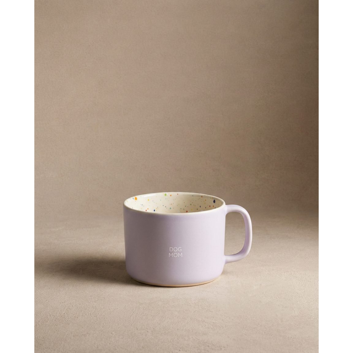 Lilac/White Mug 450ml