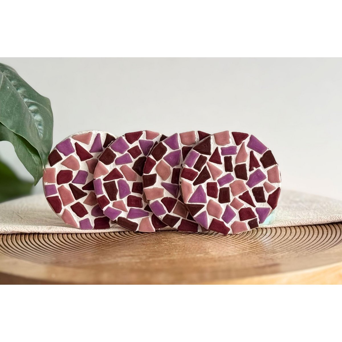 DIY-Paket Mosaik-Untersetzer (inkl. Halter)