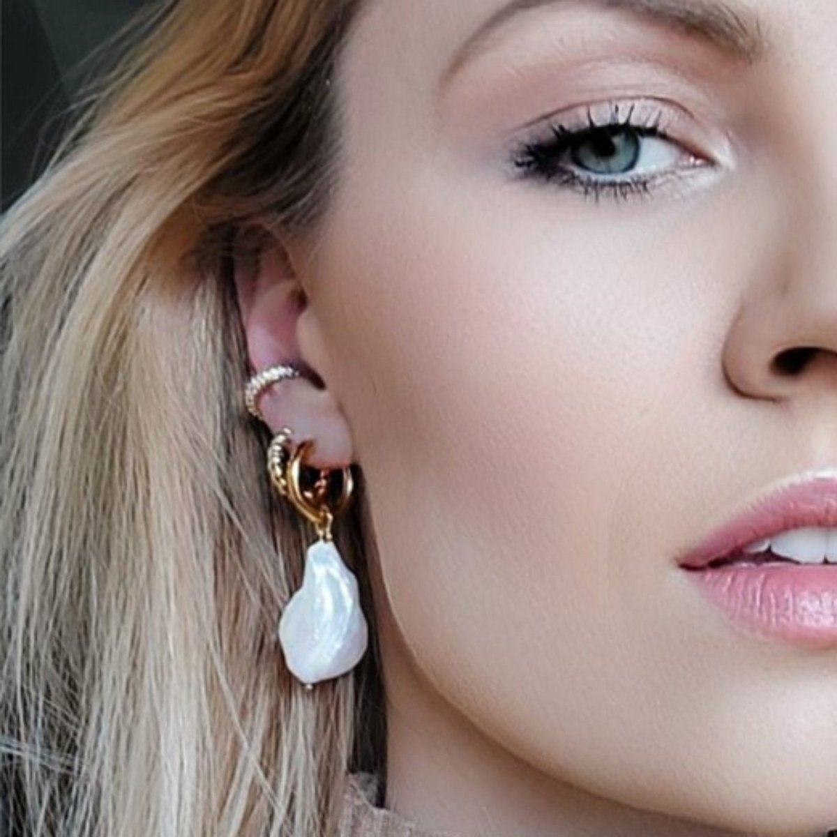 Ear Cuff con zirconi
