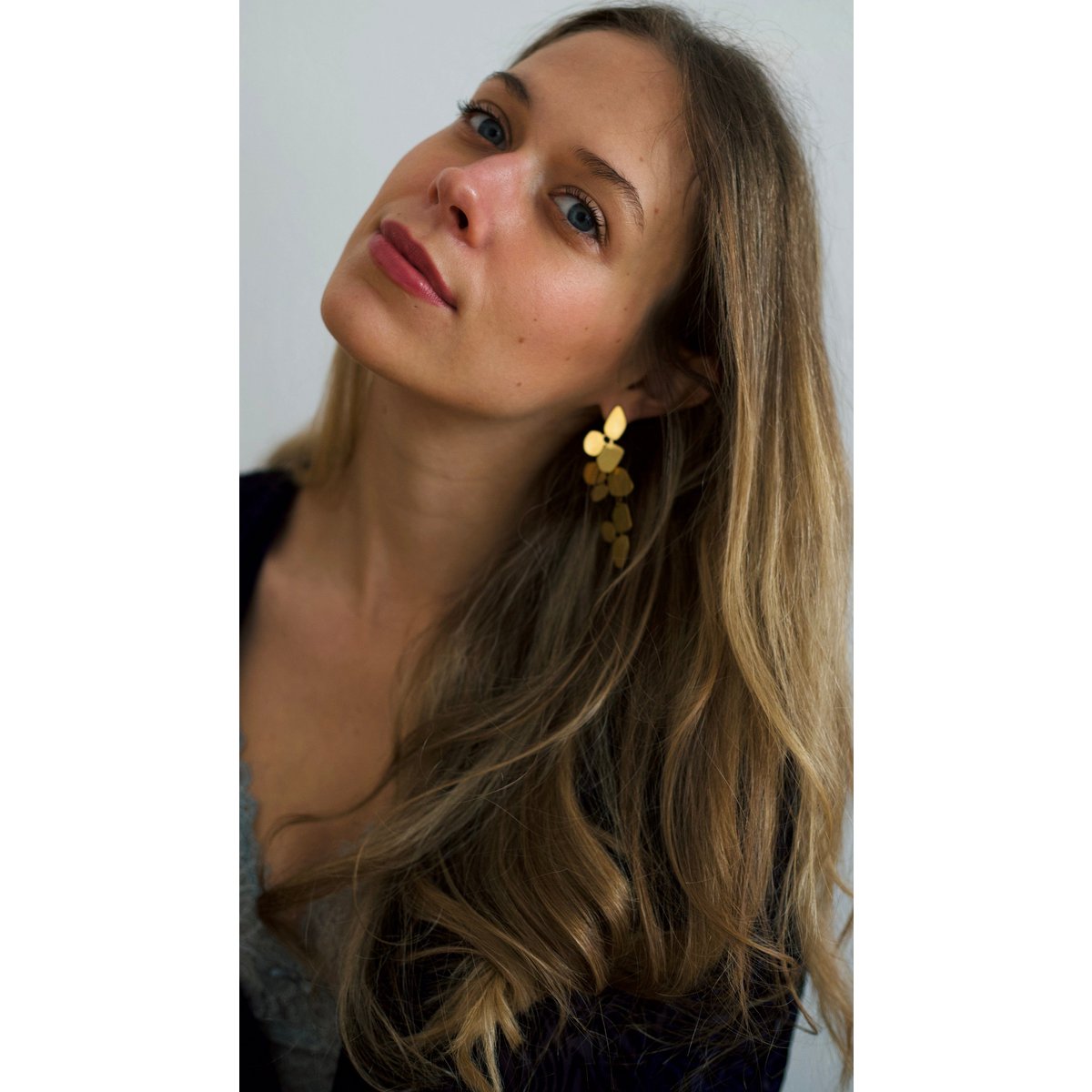 Ivy - Leaf Dangle Earrings