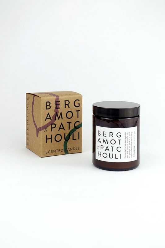 bergamot x patchouli / ESSENTIALS Duftkerze