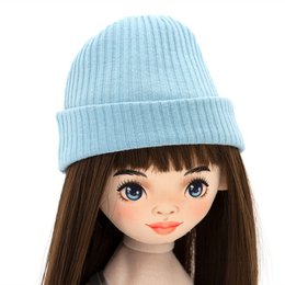 Knuffel, Sweet Sisters - Sophie in een beige trainingspak (35cm)