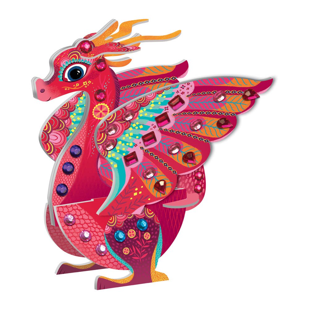 3D decorative animals "Fantastic diamonds"