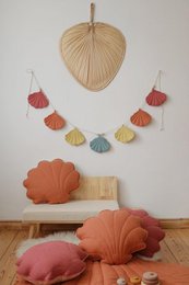 “Papaya” Linen Shell Pillow