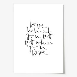 Poster: Love what you do, do what you love