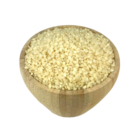 Biologische ronde witte rijst in bulk