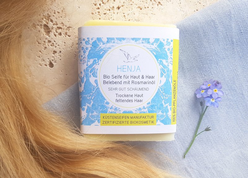 HENJA sapone doccia per pelle e capelli