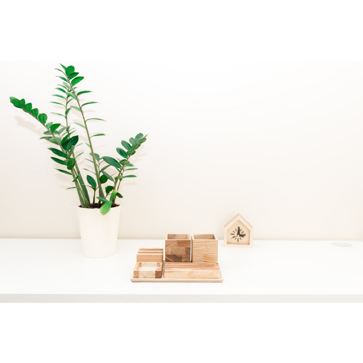 Houten bureau-organizer, Houten bureau-organizer