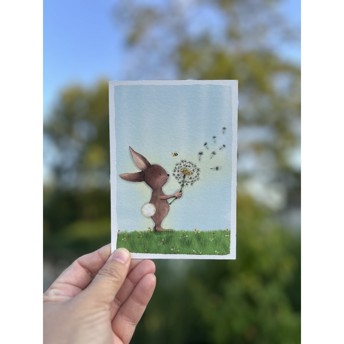 Postcard - I think of you