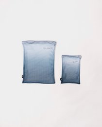 Nul afvalzakken stalen blauw