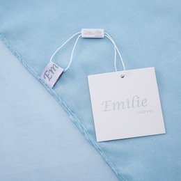 Basic scarf light blue