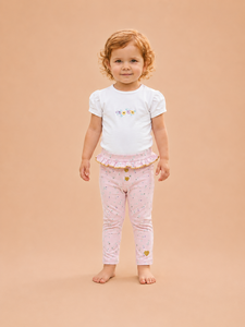 Little Chiq Baby-Leggings Blushing Roze