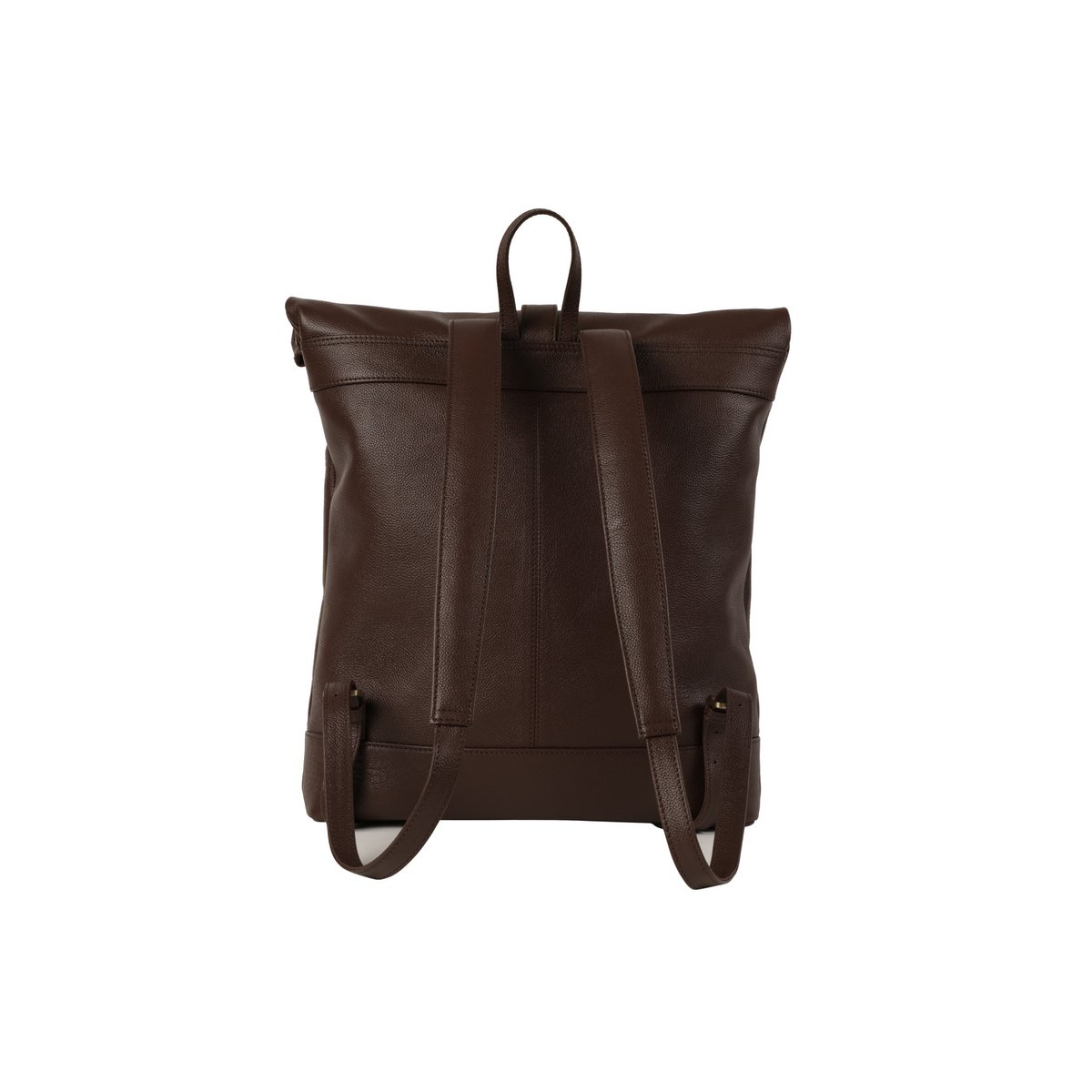 Franklin Rolltop Rucksack Dunkelbraun
