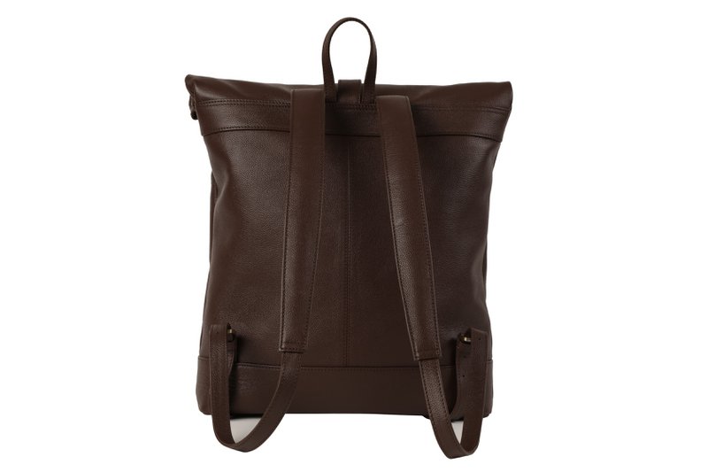 Franklin Mochila roll-top Marrón oscuro